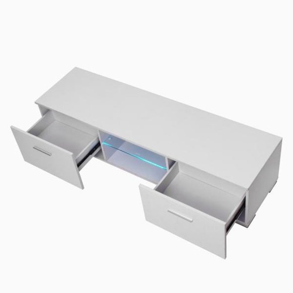 TV Table and Storage Organizer - Picture 2 of 3